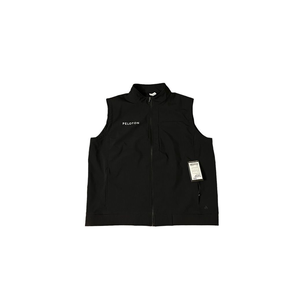 Peloton Soulfire Black Mens 2XL Softshell Vest NWT